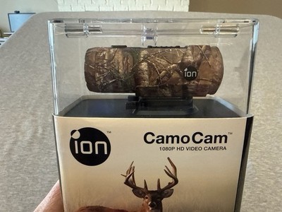 iON CamoCam 1080P HD Video Camera Realtree Xtra Camouflage Wi-Fi