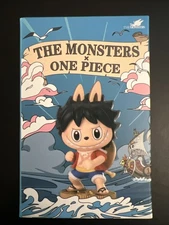 USA Pop Mart THE MONSTERS × One Piece Series Collectible Figure Blind Box Labubu