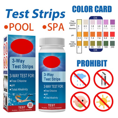 150pz Striscia Reattiva 3 in 1 Ph Alta Precisione Qualità Acqua Salivare Alcalinità GFL - Foto 10 di 24