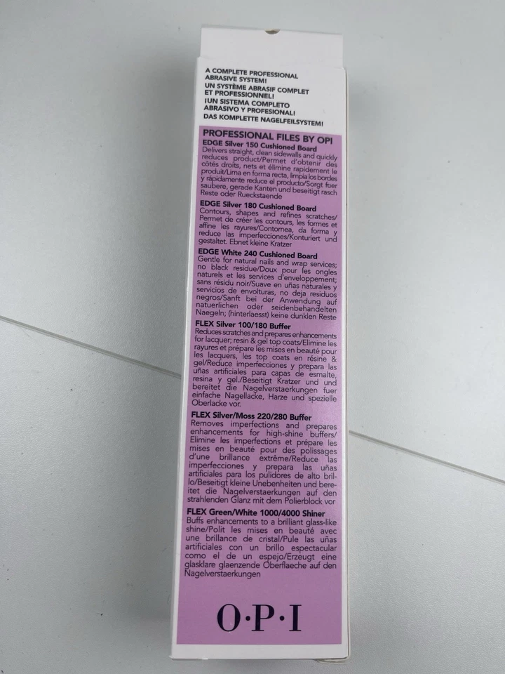 OPI - Paquete de muestra de lima de uñas profesional - 04384 - 6 piezas Foto 3 de 4