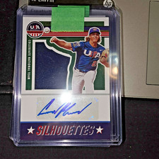 2023 PANINI USA COLLEGIATE NATL #SIL-CM CARSON MONTGOMERY RC AUTO 78/200 -PADRES