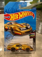 2020 Hot Wheels 34 Hw Rennen Tag 4/3M76 Greenwood Corvette Gold W / Schwarz MC5