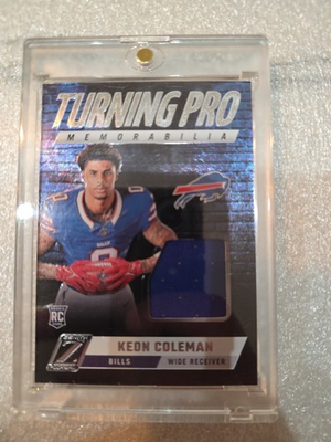 #ad #ad 2024 Panini Zenith Turning Pro Memorabilia Keon Coleman #TPM KCN MEM RC $20.00