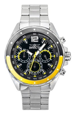 Invicta Speedway Quartz Sports Schwarz Zifferblatt INV49365 50M Herrenuhr