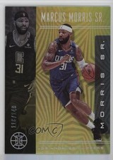 2019 Panini Illusions Trophy Collection Yellow 116/149 Marcus Morris Sr #67 11r1