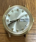Vintage TIMEX Mercury Day Date Men’s Watch. Gold Tone 16860 2772
