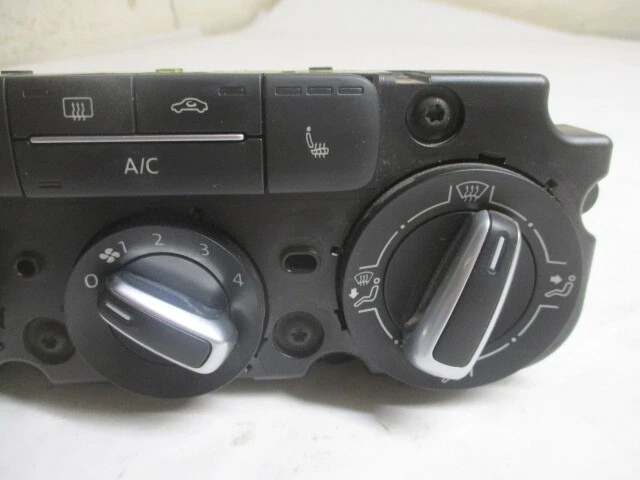 Volkswagen Jetta Jetta GLI Manual Climate AC Heater Temperature Control OEM LKQ - Image 3 of 4