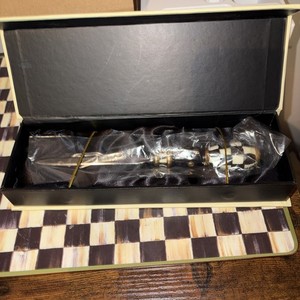 Mackenzie Childs RARE RETIRED Coutley Chek Letter Opener #5525 w/box