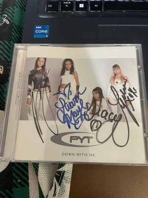 PYT (Down With Me), AUTOGRAPHED CD 4 Signatures !