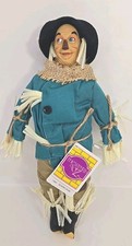 Scarecrow Wizard Of Oz Doll 13" Hamilton Gifts Presents 1988 No Stand U71