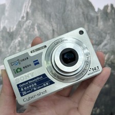 Sony Cyber-shot DSC-W350 Silver 14.1MP 4x Optical zoom Digital Camera English