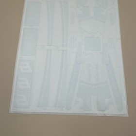 Lego Technic 24 Hours Race Car 42039 Sticker Sheet - New Never Used Authentic