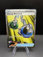 Pokémon Energy Retrieval Trainer-Item Full Art Holo CRI Chaos Rising 108/086