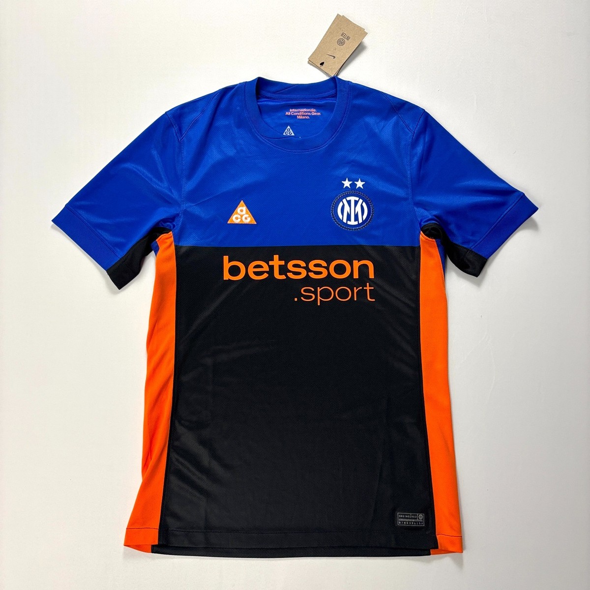 25/26 NIKE ACG x INTER MILAN ユニフォーム バストニ Nike Mens Inter Milan ACG Soccer Replica Jersey Blue Sz S 25-26