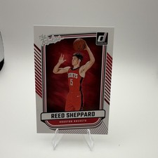 Panini Donruss The Rookies Reed Sheppard Rookie Base #4 Rockets 2024-25