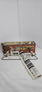 Vintage American Indian Bead Loom Craft Kit Deluxe Metal Bead Loom W/Box