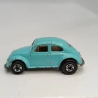 Hot Wheels  Vintage VW Bug Turquoise Blue Volkswagen Beetle 1988 Speed Fleet