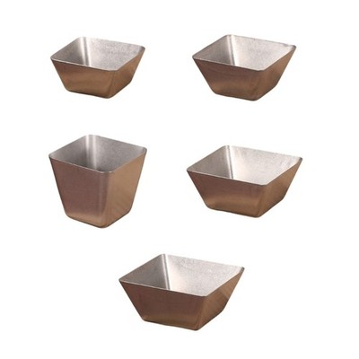 Unique Retro Inspired Nonrust Steel Square Plate For Snacks And Fruits