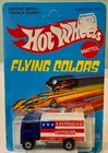 Hot Wheels Redlines Flying Colors Blu American Hauler Mint Condition On the Card