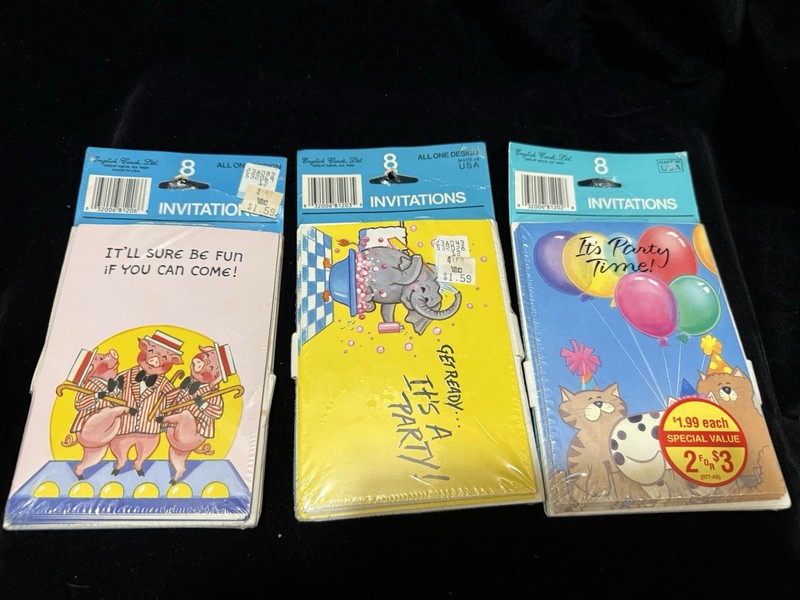 Birthday Party Invites Lot