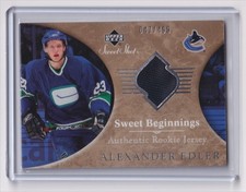 2006-07 Sweet Beginnings Alexander Edler Jersey 1 color 047/499 Vancouver