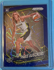 Panini 2025 Prizm WNBA Paige Bueckers Dallas Wings #147 Blue Prizm Rookie