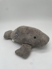 Dolphin Discovery Plush Homey Manatee Sea Cow Stuffed Animal 15"