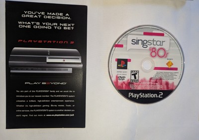 Jeu PS2 SingStar Pop It 2 Complet - Version Française - Bon État
