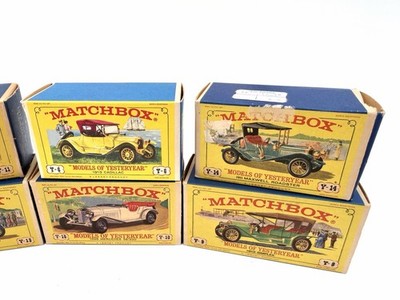Matchbox Models of Yesteryear 11台セット Vintage Matchbox Models of Yesteryear EMPTY BOXES Lot of 6 Y