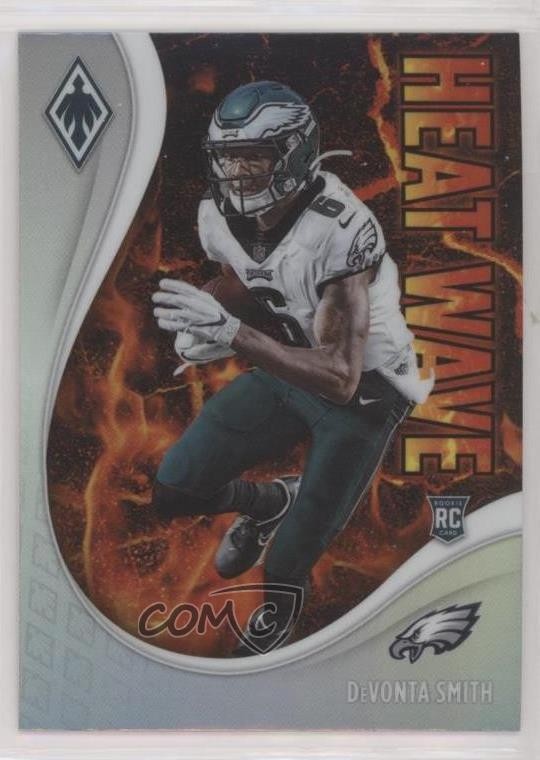 2021 Panini Phoenix Heat Wave DeVonta Smith #19 0g27