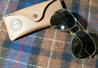 Vintage BL Ray-Ban Sunglasses Aviator Classic USA