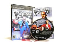 PlayStation 2 PS2 NBA BALLERS CIB Disc Manual Case 2004