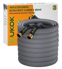 Garden Hose 50 ft - Non Expanding Water Hose, Ultra light  Flexible