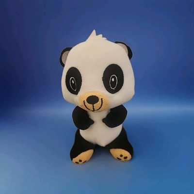 Panda Stuffed Animal Walmart Black White Toy 8'' Plush