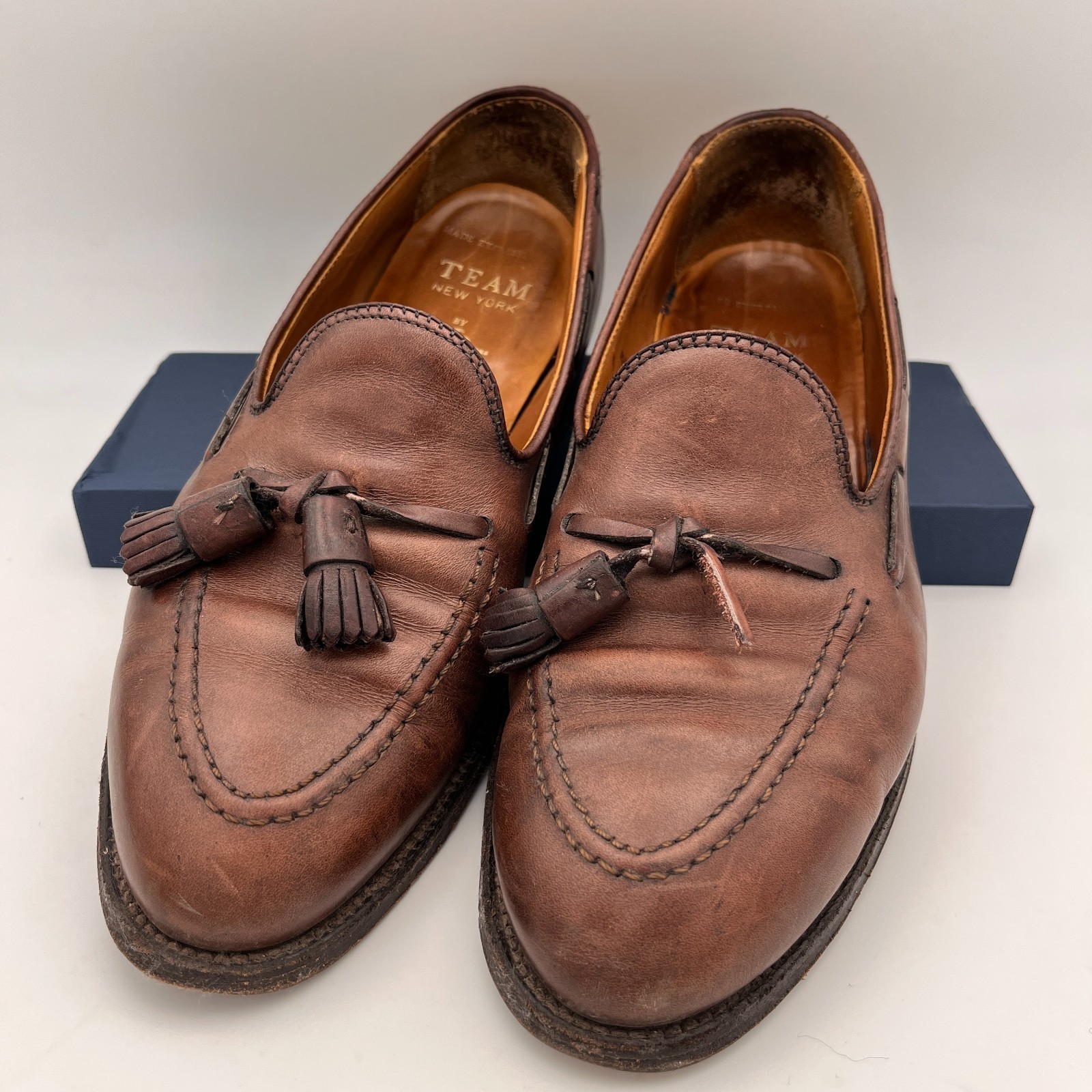 Alden 561 Dark Brown Calfskin Tassel Loafer