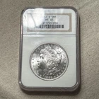 1882-S Morgan Silver Dollar NGC MS65 Blast White Strong Strike - DC