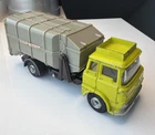 Dinky Bedford TK Refuse Wagon #978 Lime/Brown/Grey Vintage 1975-77 Diecast