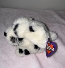 Puffkins 5  Cinder Plush Vintage Dalmation Puppy Dog Swibco