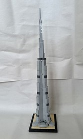 LEGO Architecture Burj Khalifa 21031 Complete Set w/ Box & Manual (RETIRED)