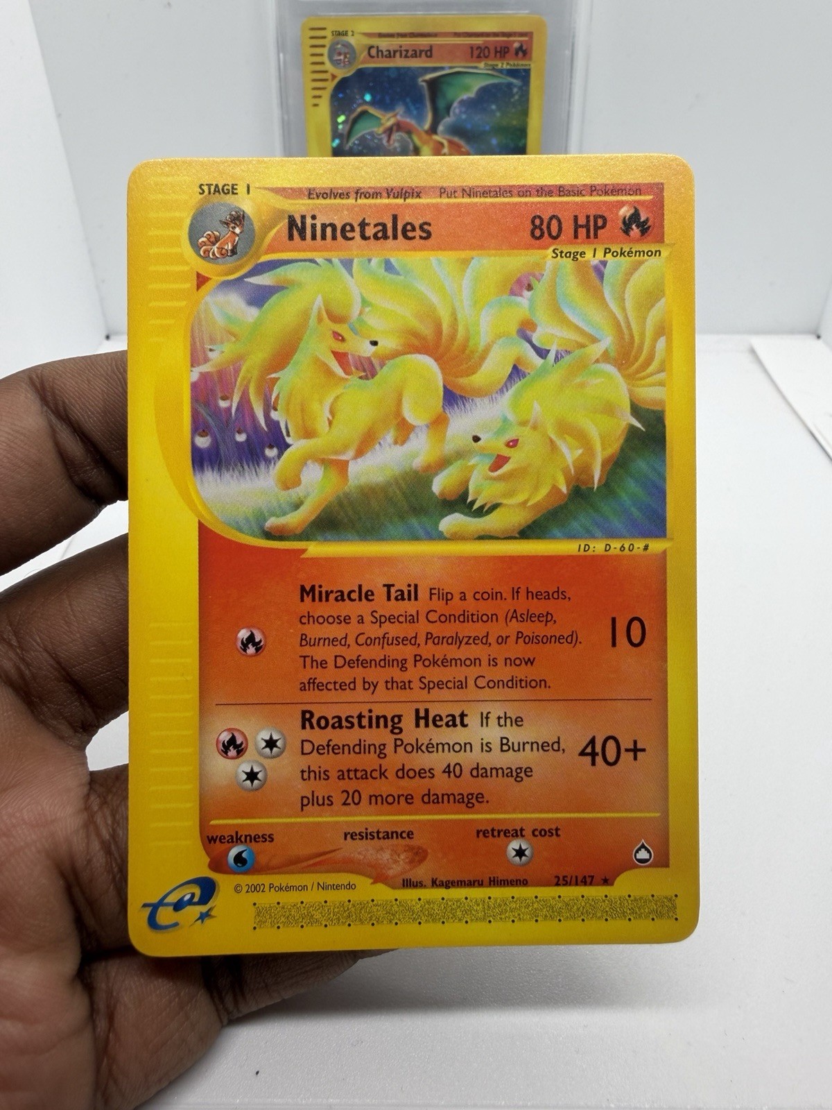 Ninetales 025/147 Aquapolis Regular ~ GEM MINT CONDITION
