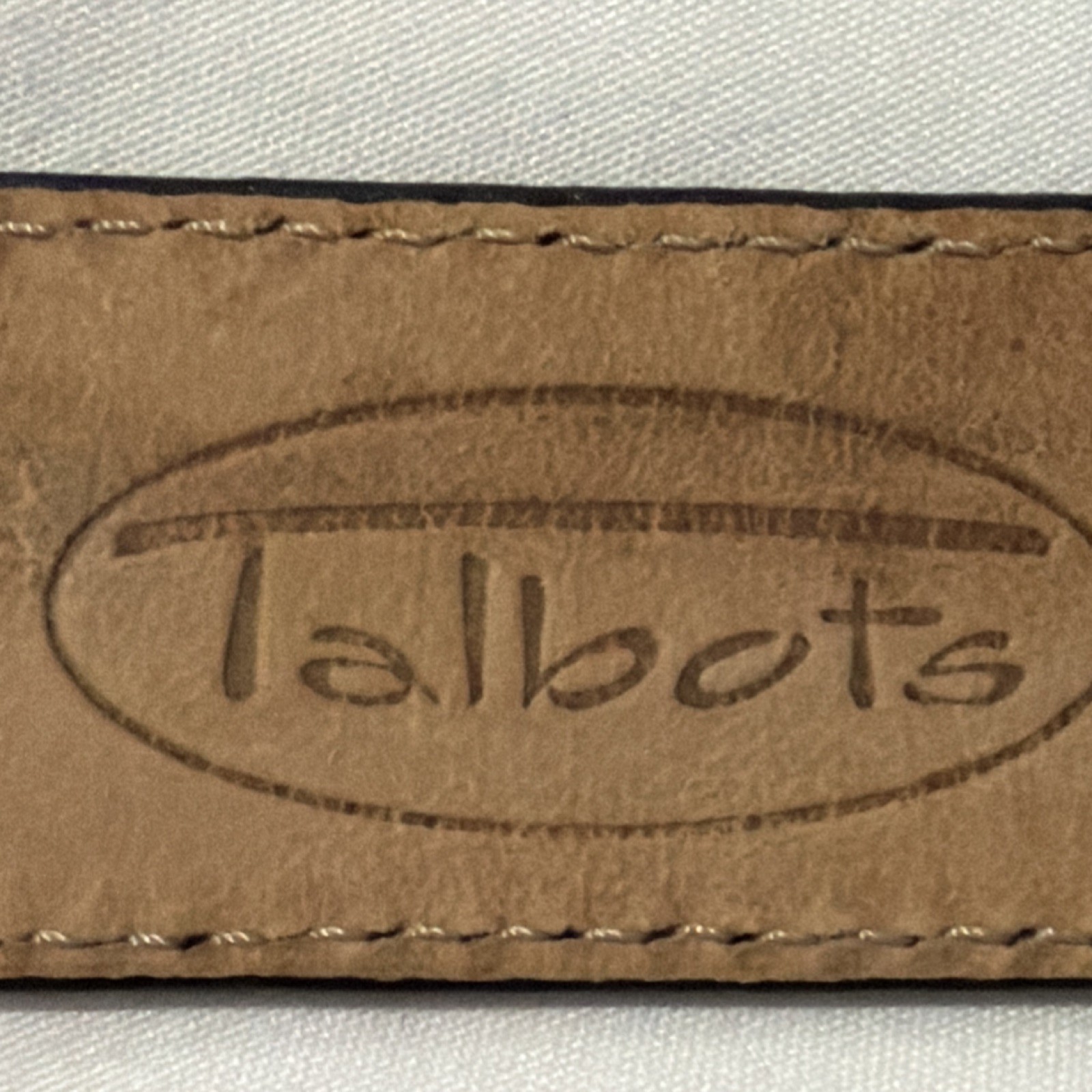 Talbots Black Adjustable Basic Belt Gold Buckle W… - image 4