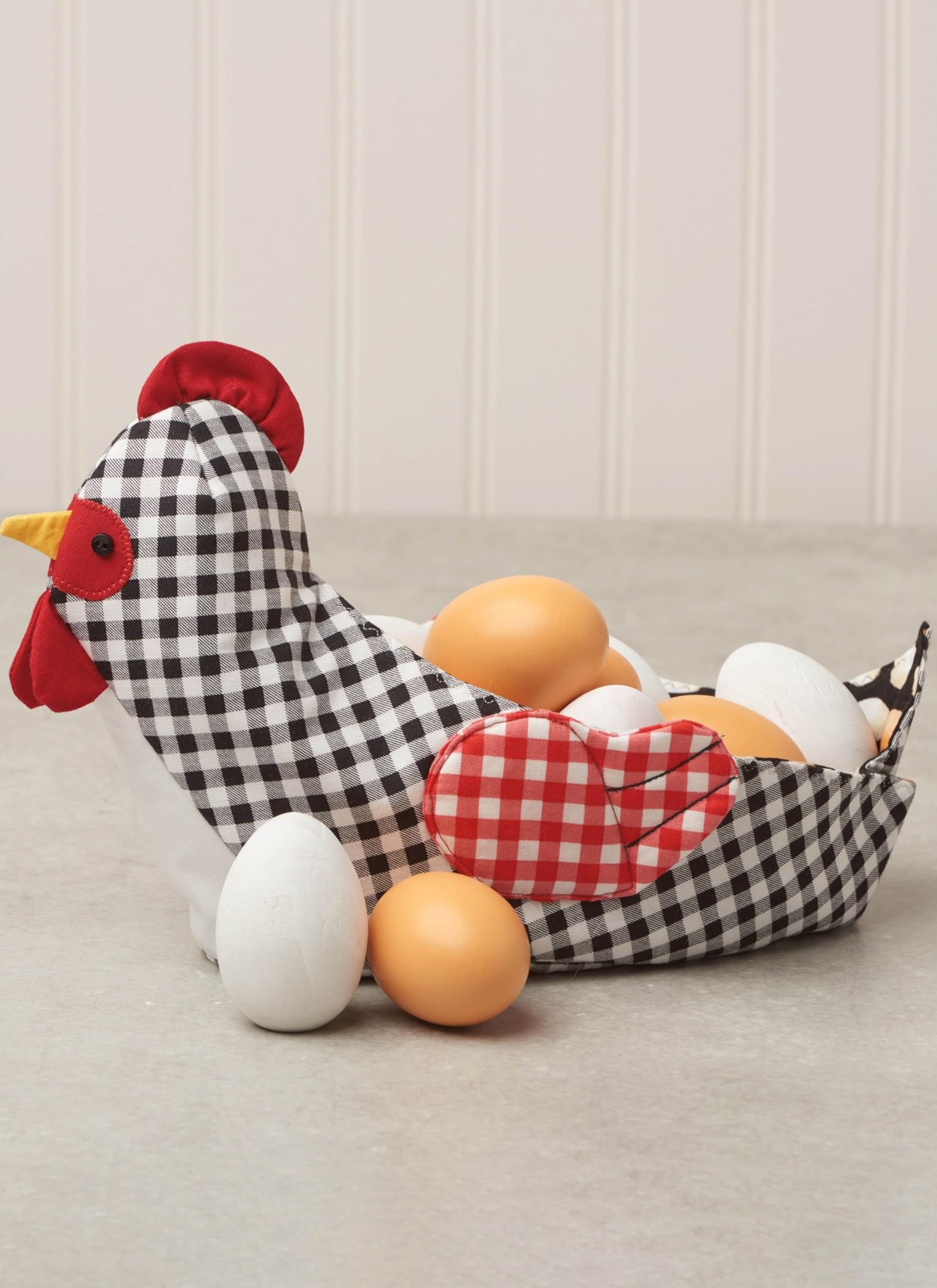 Farmhouse Chicken Sewing Pattern Tea Cozy Oven Mitt Pot Holder Trivet Set