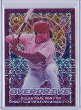 2021 Chronicles Overdrive #21 Dylan Carlson Rookie Pink Velocity Prizm RC ID9