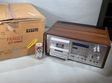 Vintage Pioneer CT-F950 Silver Face 3-Head Stereo Cassette Tape Deck Player