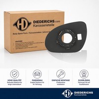 Spiegelglas Aussenspiegel Rechts Diederichs 6835226 FÜR Hyundai