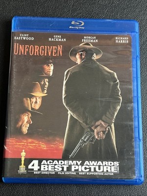 Unforgiven (Blu-ray, 1992) Clint Eastwood ~ Very Good | B2G1FREE