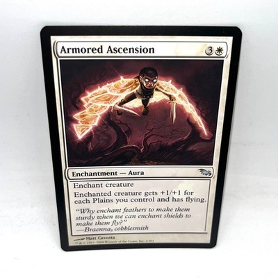 Armored Ascension 2 Uncommon Shadowmoor Magic: The Gathering Lightly Played