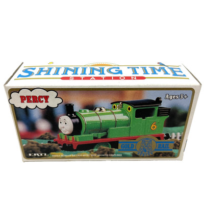 Vintage 1993 ERTL Thomas & Friends PERCY Shining Time Gold Rail Series NOS
