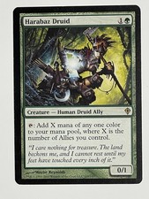 Harabaz Druid x1 MTG Worldwake - Excellent Light Play - Regular