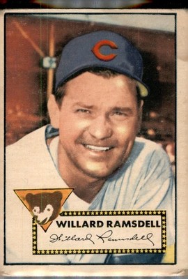 1952 Topps #114 Willard Ramsdell - gd-vg (sku:2873)